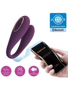 PRETTY LOVE - AUGUST REMOTE GLOBAL DOUBLE PLEASURE VIBRATOR