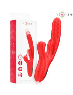 INTENSE - ROSALIA MULTIFUNCTION VIBRATOR 3 IN 1 RED