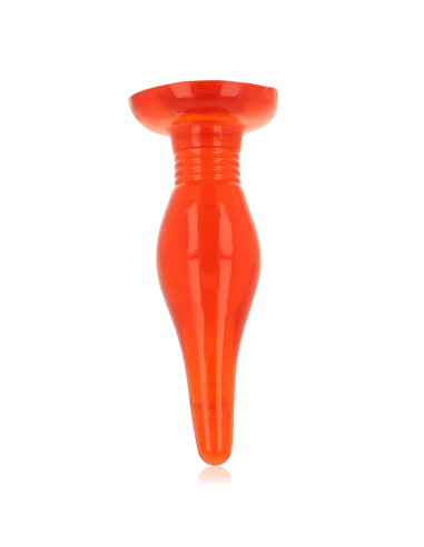 BAILE - RED SOFT TOUCH ANAL PLUG 14.2 CM