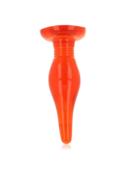 BAILE - RED SOFT TOUCH ANAL PLUG 14.2 CM