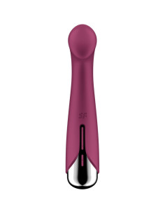 SATISFYER - BESISUKANTIS G-SPORT 1 ROTACINIS VIBRATORIUS RAUDONAS
