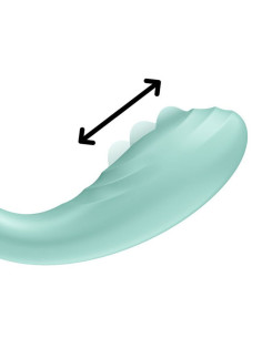 SATISFYER - RRROLLING PLEASURE GSPOT VIBRATOR GREEN 2