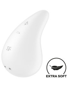 SATISFYER - DEW DROP VIBRATOR LAY-ON WHITE
