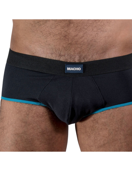 MACHO - MS24B TRUMPOS APATINĖS KELNĖS TAMSI MĖLYNOS S