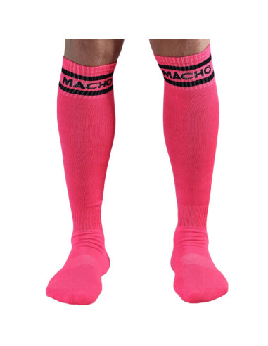 MACHO - LONG SOCKS ONE SIZE RED