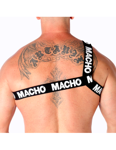 MACHO - ROMAN HARNESS WHITE S-M