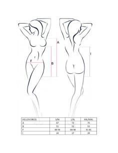Aistra - moteriška „Hellen“ suknelė ir kelnaitės S-M dydis 2