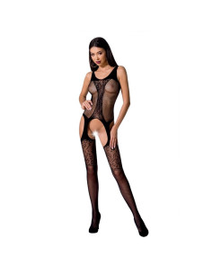 PASSION - WOMAN BS072 BODYSTOCKING ONE SIZE BLACK
