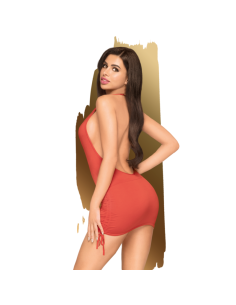 PENTHOUSE - EARTH SHAKER MINI DRESS RED S-M 2