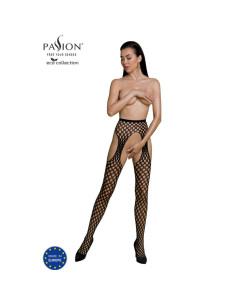 PASSION - ECO COLLECTION BODYSTOCKING ECO S003 BLACK