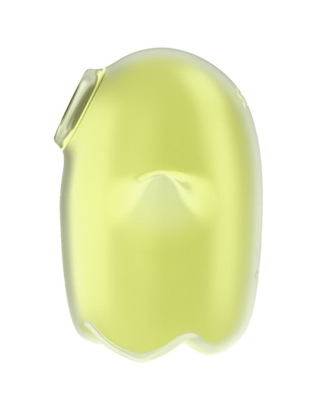 SATISFYER - GLOWING GHOST AIR PULSE and VIBRATOR YELLOW