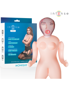 INTENSE DOLLS - MONIQUE INFLATABLE DOLL WITH THREE ORIFICES