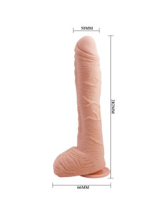 BAILE - ALEX REALISTIC SKIN DILDO 27 CM 2