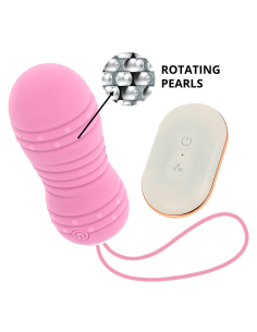 OHMAMA - REMOTE CONTROL EGG 7 MODES ROTATION PINK