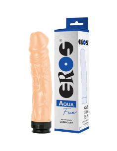 EROS - AQUA FUN Dildo ir vandens pagrindu pagamintas lubrikantas