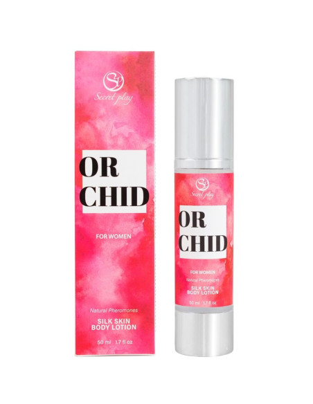 SECRETPLAY - ORCHIDĖJŲ ŠILKO ODOS LOSJONAS MOTERIMS 50 ML