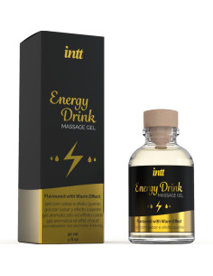 INTT MASSAGE and ORAL SEX - MASSAGE GEL WITH FLAVORED ENERGY CA DRINK AND HEATING EFFECT 2