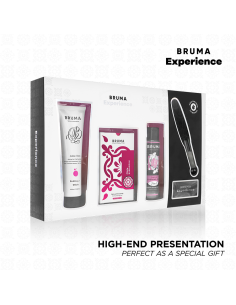 BRUMA XPERIENCE - SWEET GUM TEMPTATION KIT WITH ORGASM ENHANCER