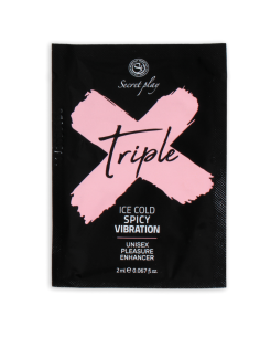 SECRETPLAY - SINGLE DOSE TRIPLE X PLEASURE INTENSIFIER