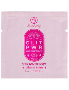 SECRETPLAY - VIENKARTINĖ BRAŠKIŲ SKONIO LUBRIKANTO DOZĖ 2 ML