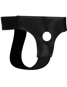 DARKNESS - HARNESS WITH HOLE ONE SIZE 2