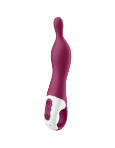 SATISFYER - NUOSTABUS 1 TAŠKO VIBRATORIUS AVIETINĖS SPALVOS