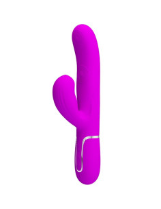 PRETTY LOVE - PERLITA MULTIFUNCTION 3 IN 1 G-SPOT VIBRATOR VIOLET