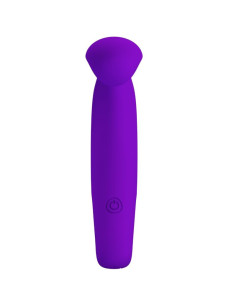 PRETTY LOVE - GORGON PURPLE RECHARGEABLE FINGER VIBRATOR 2