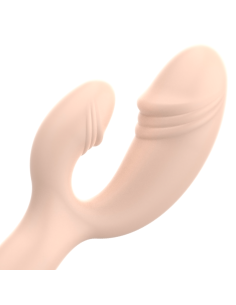 OHMAMA - CLASSIC RABBIT VIBRATOR FLESH XMAS EDITION