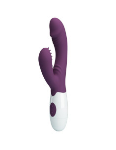 PRETTY LOVE - ANDRE RABBIT VIBRATOR and G-POINT STIMULATOR PURPLE