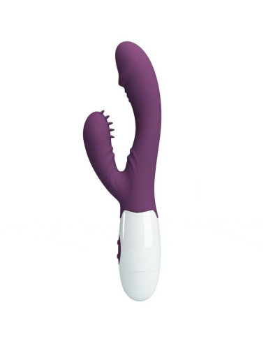 PRETTY LOVE - ANDRE RABBIT VIBRATOR and G-POINT STIMULATOR PURPLE