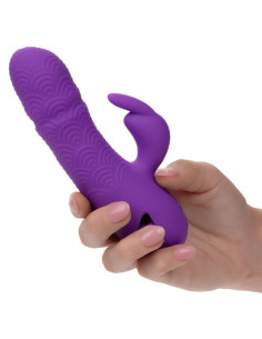 CALEXOTICS - MANHATTAN BEACH MARVEL VIBRATOR RABBIT PURPLE BY CALIFORNIA DREAMING