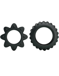 BAILE - KIT 2 RING FLOWERING SILICONE RINGS