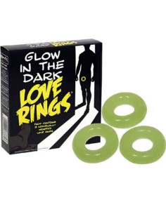SPENCER and FLEETWOOD - PACK 3 FLUORESCENT RINGS