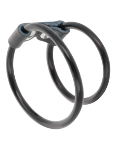 DARKNESS - DOUBLE FLEXIBLE PENIS RING 2