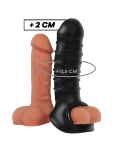 VIRILXL - PENIS EXTENSION AND SHEATH V15 BLACK
