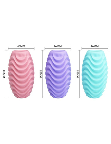 PRETTY LOVE - DVIPUSIS MASTURBATORIAUS KIAUŠINIS, 15 VIENETŲ