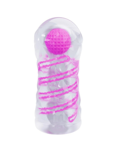 PRETTY LOVE - FANTASY MALE MASTURBATOR WITH INTERNAL SPIRAL AND TRANSPARENT BALLS