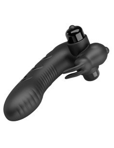 PRETTY LOVE - VANCE BLACK RABBIT VIBRATOR FINGER COVER 2