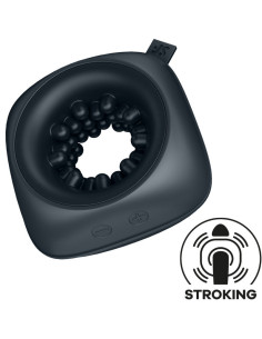 SATISFYER - ŽIEDO GLASTIKLIO MASTURBATORIUS IR VIBRATORIUS