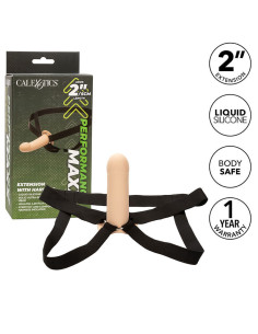 CALEXOTICS - PERFORMANCE MAXX EXTENSION WITH HARNESS LIGHT SKIN 2