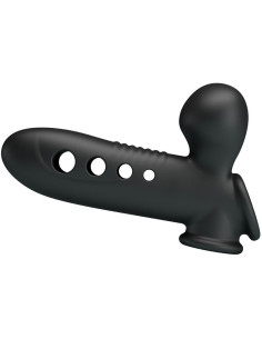 PRETTY LOVE - CRANE PENIS SLEEVE WITH AIRBAG BLACK