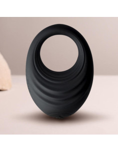 ROCKS-OFF - SPIRE BLACK VIBRATING PENIS RING 2