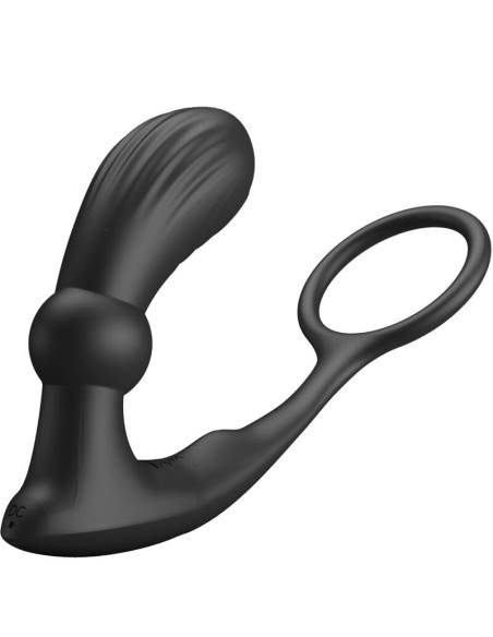 PRETTY LOVE - WARREN BLACK ANAL RING and VIBRATOR