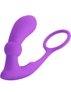 PRETTY LOVE - WARREN VIOLET ANAL RING and VIBRATOR