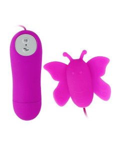 BAILE - LOVE EGGS BUTTERFLY CLITORIS STIMULATOR 12 SPEEDS LILAC REMOTE CONTROL