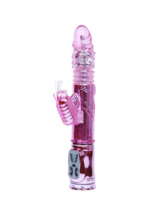 BAILE - RECHARGEABLE VIBRATOR WITH ROTATION AND THROBBING BUTTERF STIMULATOR