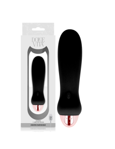 DOLCE VITA - RECHARGEABLE VIBRATOR FIVE BLACK 7 SPEEDS 2