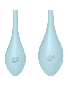 SATISFYER - YONI POWER 2 TRENIRUOČIŲ RINKINYS MĖLYNAS 2