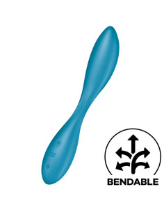 SATISFYER - G-SPOT FLEX 1 MULTI VIBRATOR BLUE
